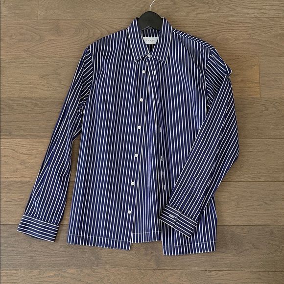 Sandro Other - Sandro Navy Striped Men's Shirt size S